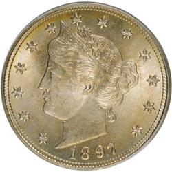 1897 5C MS64 ANACS