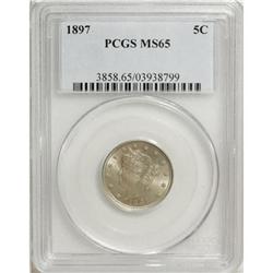 1897 5C MS65 PCGS