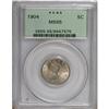 Image 1 : 1904 5C MS65 PCGS