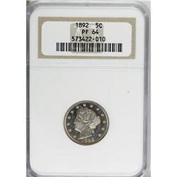 1892 5C PR64 NGC