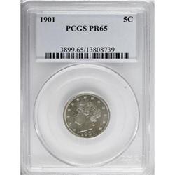 1901 5C PR65 PCGS