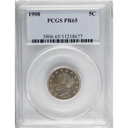 1908 5C PR65 PCGS