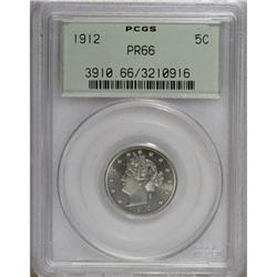 1912 5C PR66 PCGS