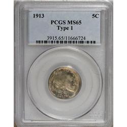1913 5C Type One MS65 PCGS