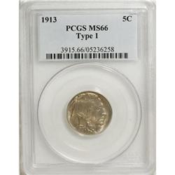 1913 5C Type One MS66 PCGS