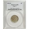 Image 1 : 1913-S 5C Type One AU58 PCGS