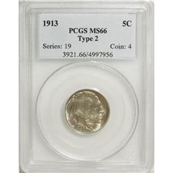 1913 5C Type Two MS66 PCGS
