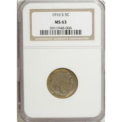 1916-S 5C MS63 NGC