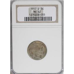 1917-D 5C MS62 NGC