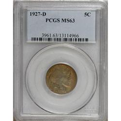 1927-D 5C MS63 PCGS