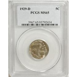 1929-D 5C MS65 PCGS