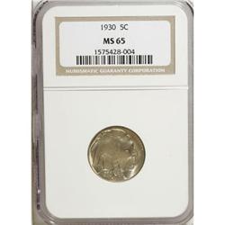 1930 5C MS65 NGC