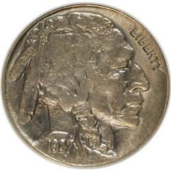 1937-D 5C Three-Legged AU50 ANACS