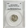 Image 1 : 1939 5C Doubled MONTICELLO MS65 PCGS
