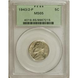 1943/2-P 5C MS65 PCGS