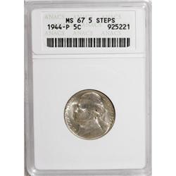 1944-P 5C MS67 ANACS