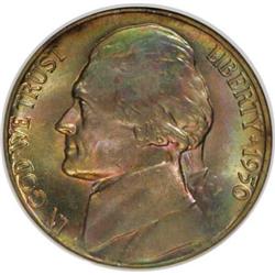 1950-D 5C MS67 NGC