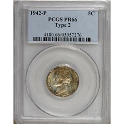 1942-P 5C Type Two PR66 PCGS