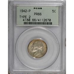 1942-P 5C Type Two PR66 PCGS