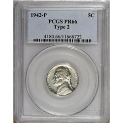 1942-P 5C Type Two PR66 PCGS