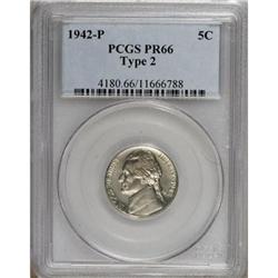 1942-P 5C Type Two PR66 PCGS