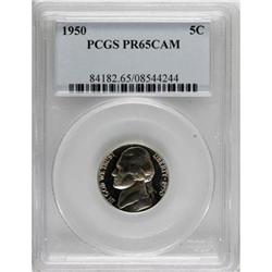1950 5C Cameo PR65 PCGS