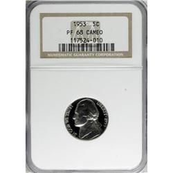 1953 5C Cameo PR68 NGC