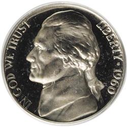 1960 5C Deep Cameo PR67 PCGS