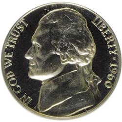 1960 5C Deep Cameo PR68 NGC