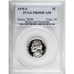 1970-S 5C Deep Cameo PR69 PCGS