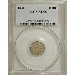 1831 H10C AU55 PCGS
