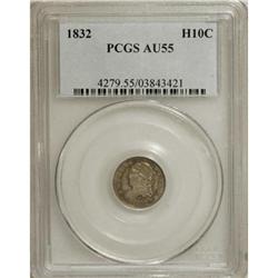 1832 H10C AU55 PCGS