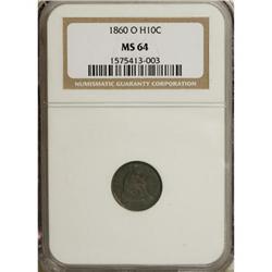 1860-O H10C MS64 NGC