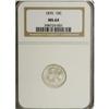Image 3 : 1876 10C MS64 NGC