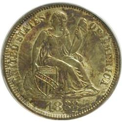 1883 10C MS64 PCGS