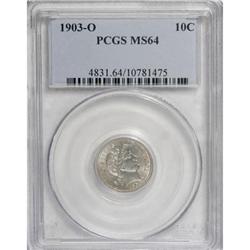 1903-O 10C MS64 PCGS