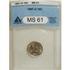 Image 1 : 1907-O 10C MS61 ANACS