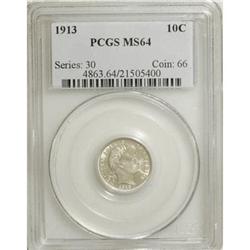 1913 10C MS64 PCGS