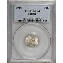1916 10C MS64 PCGS