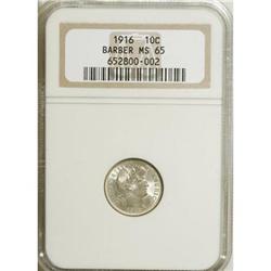 1916 10C MS65 NGC