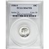 Image 1 : 1936-S 10C Full Bands MS67 PCGS