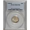 Image 1 : 1938-D 10C Full Bands MS67 PCGS