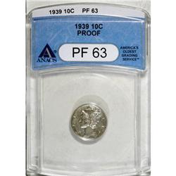 1939 10C PR63 ANACS