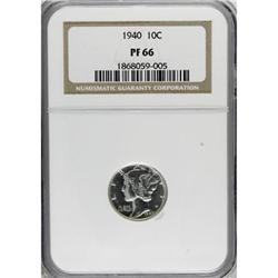 1940 10C PR66 NGC