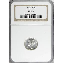 1942 10C PR65 NGC