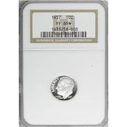 1957 10C PR69 NGC