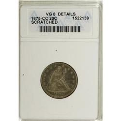 1875-CC 20C VG8 ANACS
