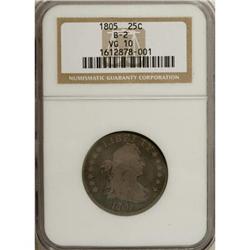 1805 25C VG10 NGC