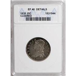 1835 25C XF40 ANACS