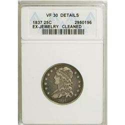 1837 25C VF30 ANACS